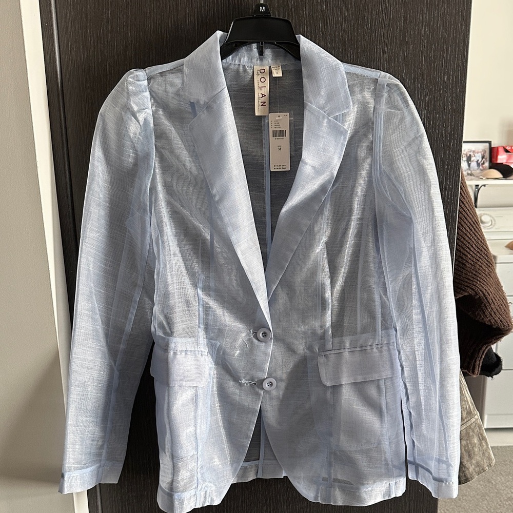 Dolan Translucent Sky Blue Jacket